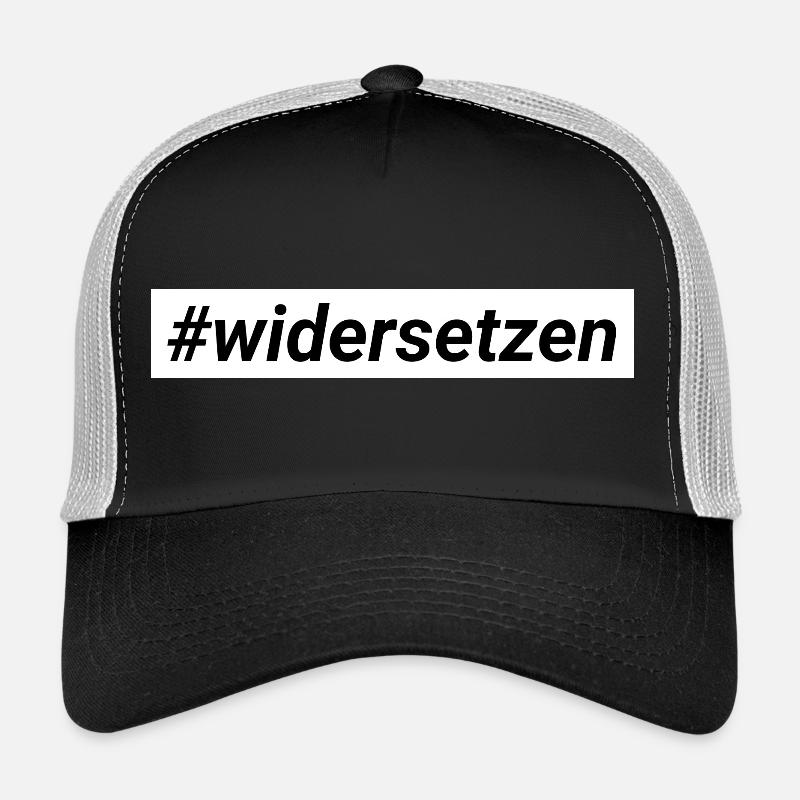 Résistez à l’AfD à droite Casquette trucker 