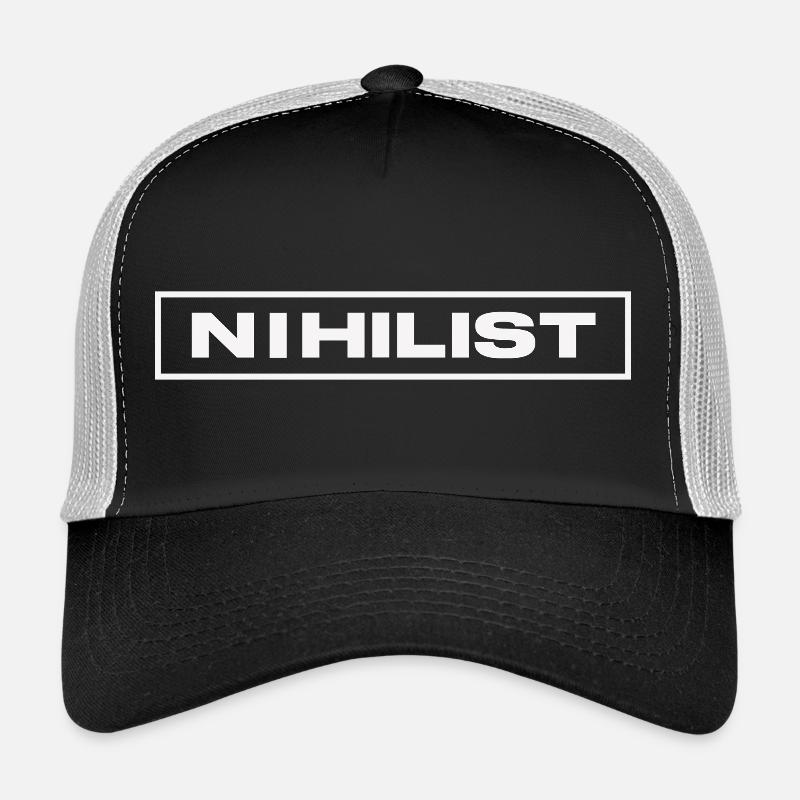 NIHILIST_LIGHT - Trucker Cap - Schwarz/Steingrau