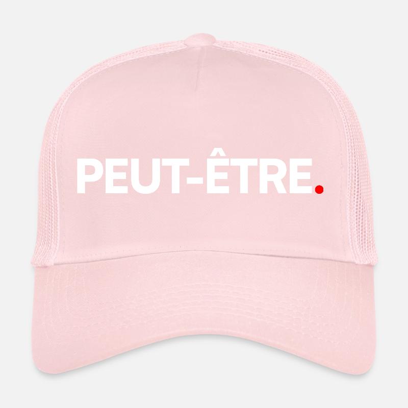 MAYBE | Minimalist humor expression Trucker Cap