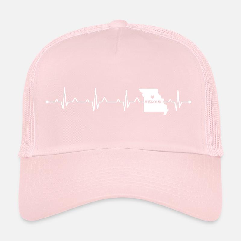 Missouri State Map Tarnsilhouetten-Design Trucker Cap