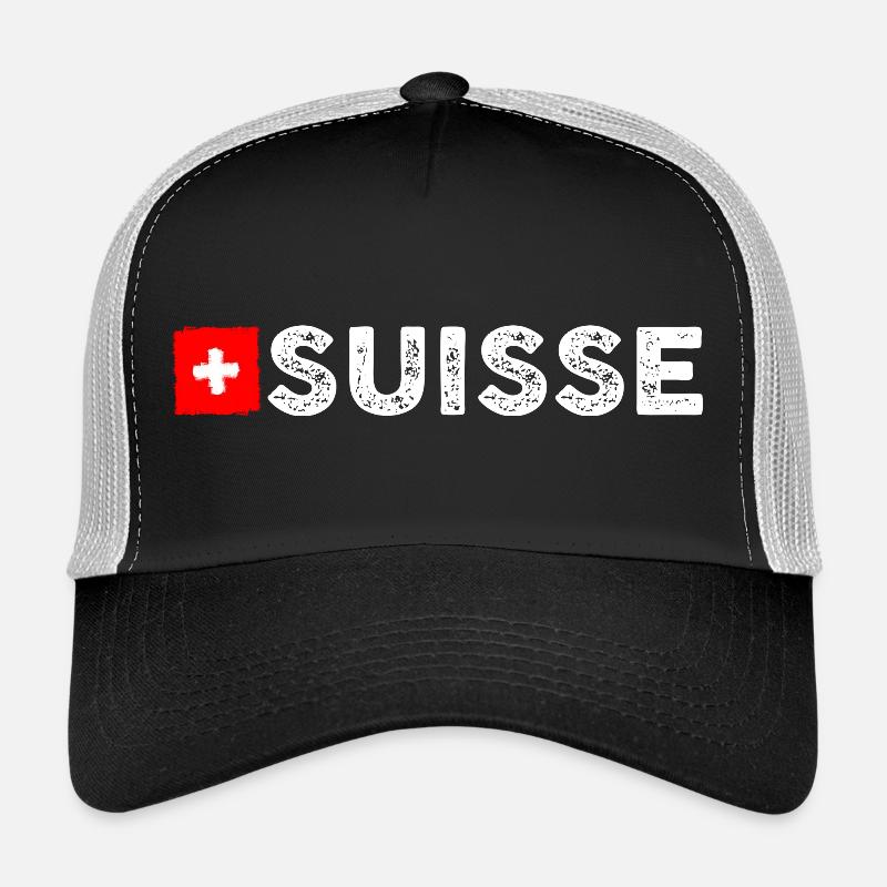Flagge der Schweiz Trucker Cap