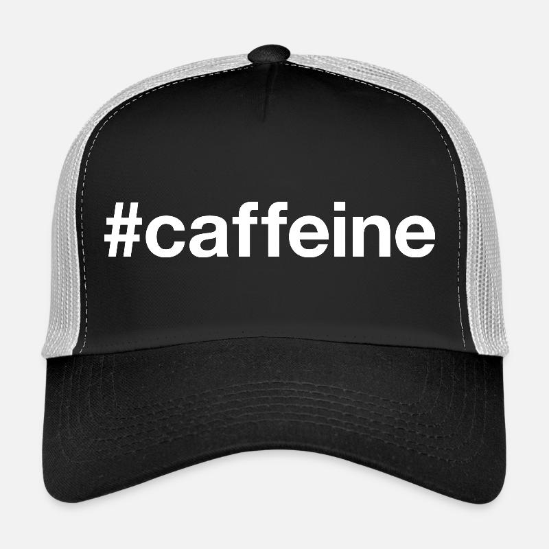 CAFFEINE Koffein Kaffee Trucker Cap