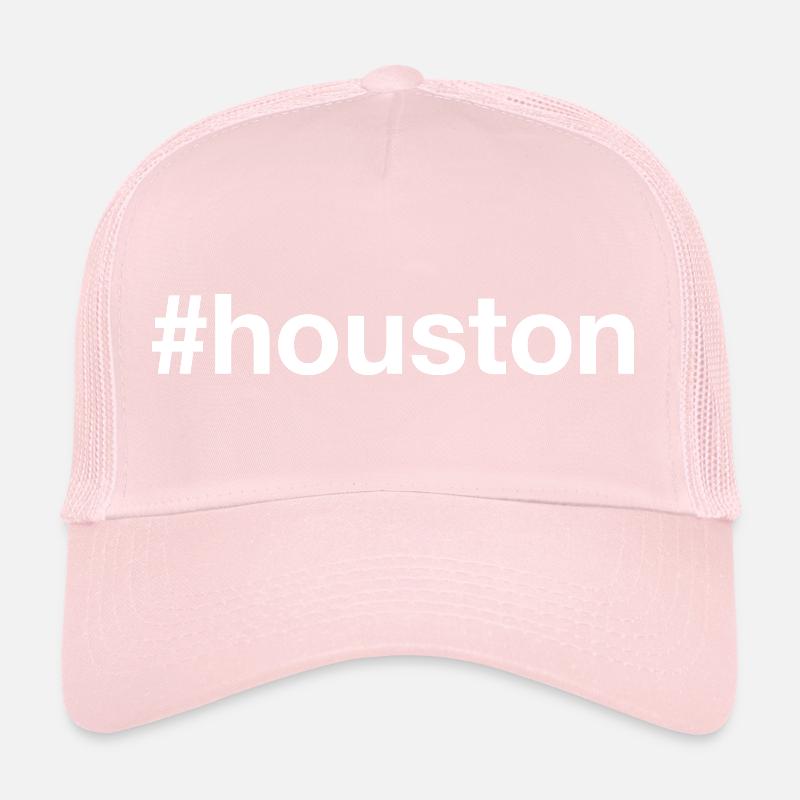 HOUSTON Texas Hashtag Casquette trucker 