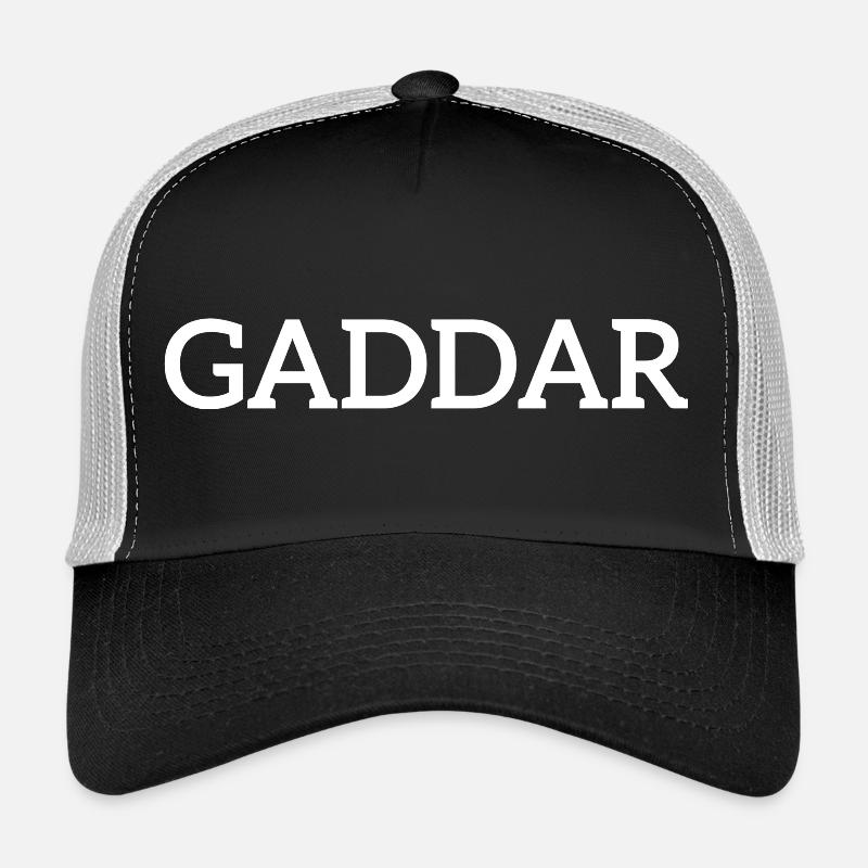 Gaddar - Trucker Cap - Schwarz/Steingrau