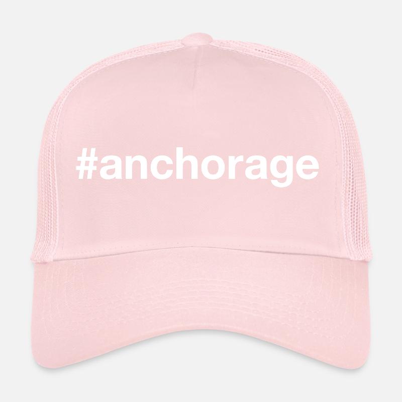 ANCHORAGE Hashtag Casquette trucker 