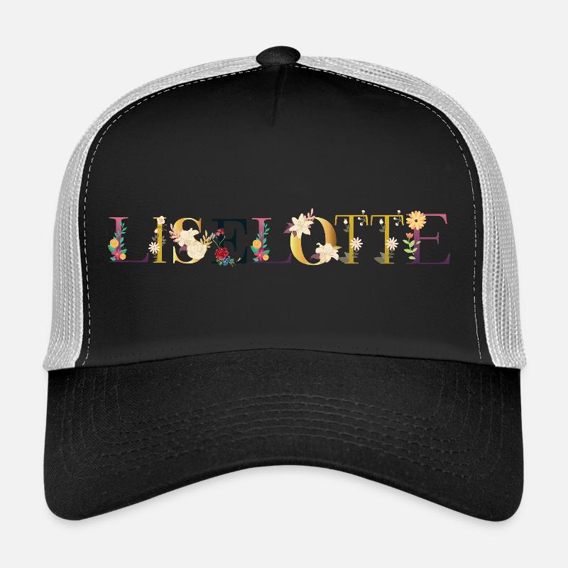 Liselotte - Trucker Cap - black/stone grey