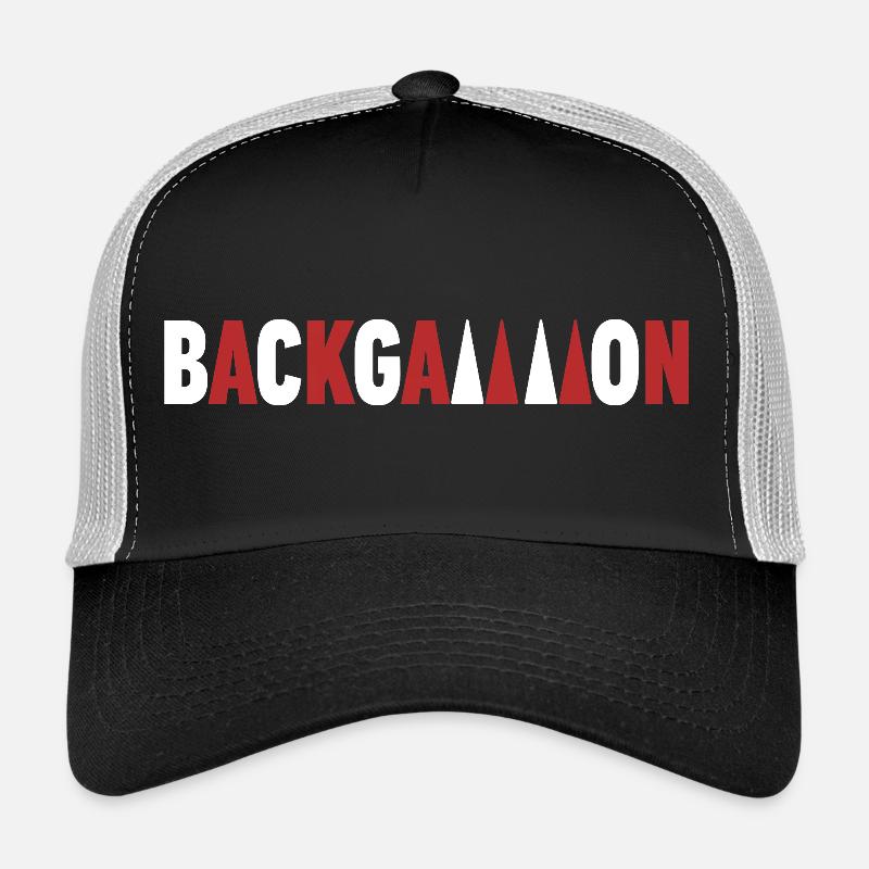 backgammon Trucker Cap