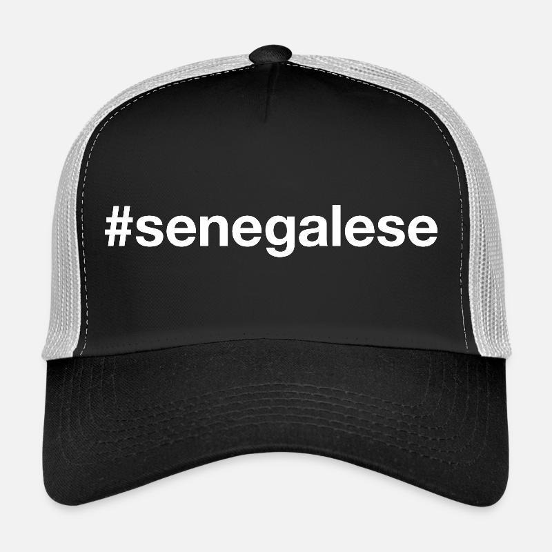 SENEGALESE Senegal Hashtag Trucker Cap