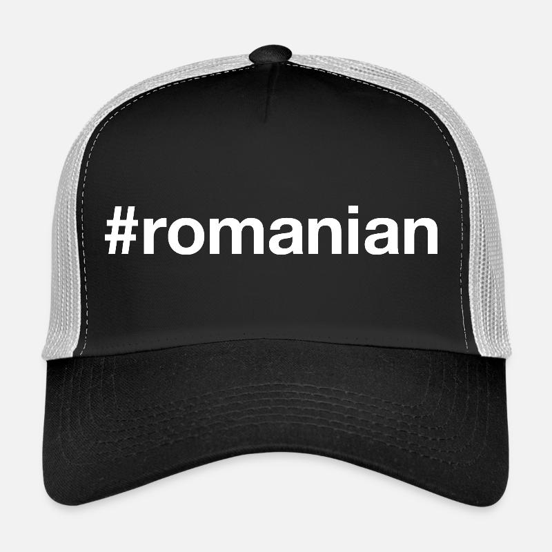 ROUMAIN Rumänisch Hashtag Casquette trucker 