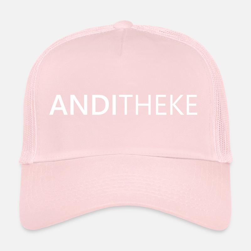 AndiTheke – Pun Name Andy Andreas Andre Andi Trucker Cap