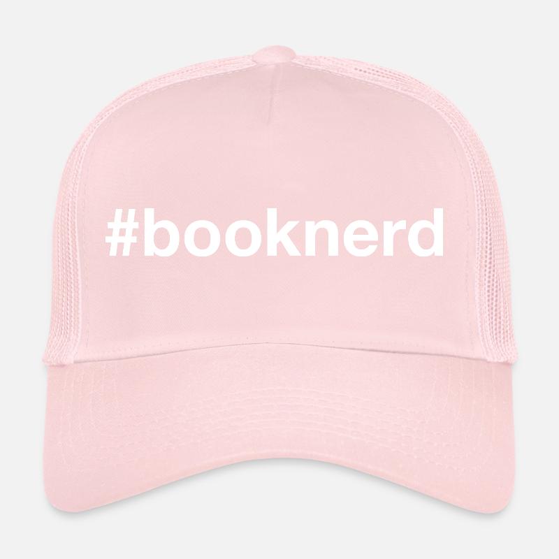 hashtag de nerd du livre Casquette trucker 