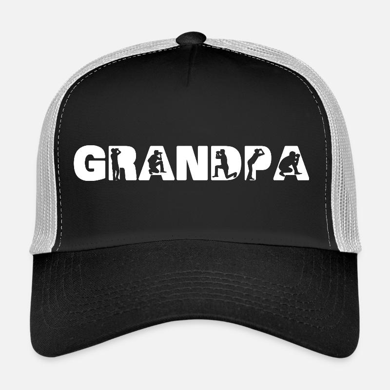 Drôle d’observation d’oiseaux Grand-père Hobby Observer Cadeau Da Casquette trucker 