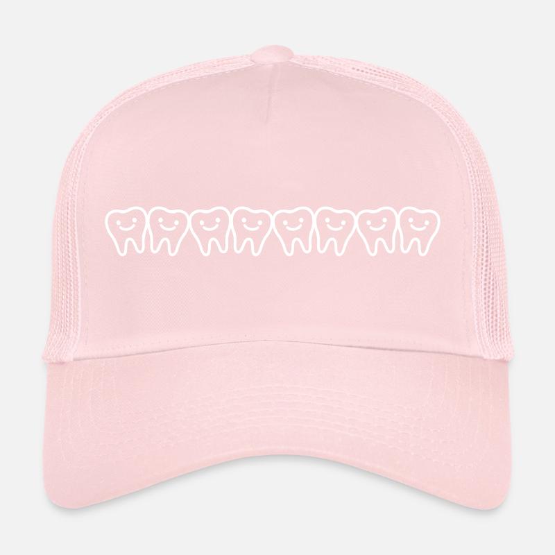 Dents sourient Dent Casquette trucker 