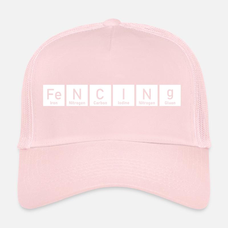 Periodensystem des Fechtens Trucker Cap