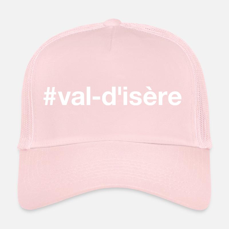 Hashtag de ski à Val-d’Isère Casquette trucker 