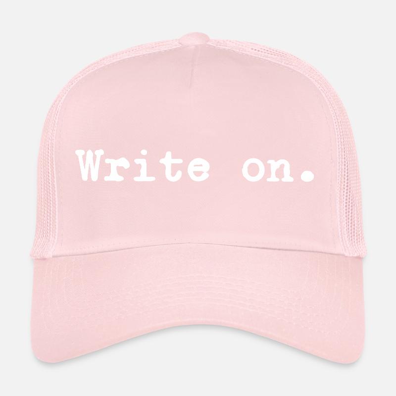 Write on Trucker Cap