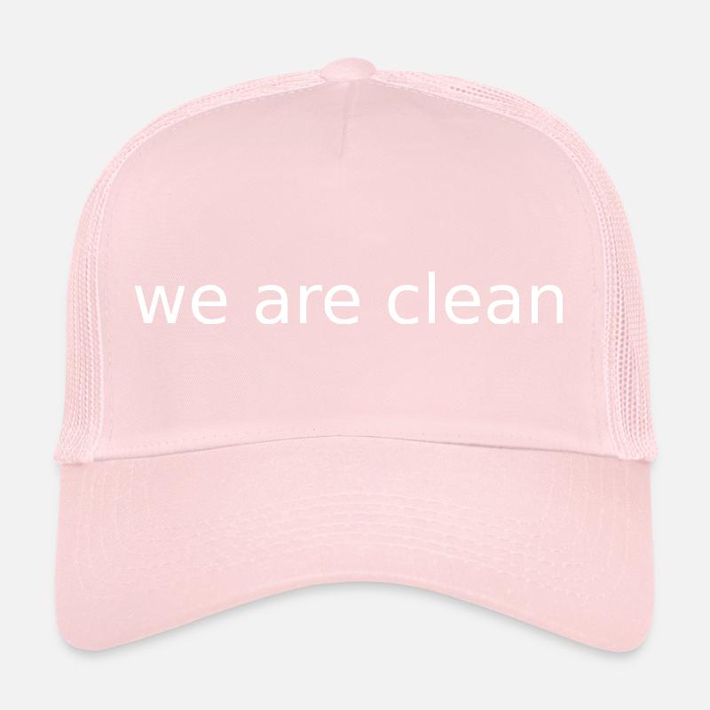 Nous sommes propres Casquette trucker 