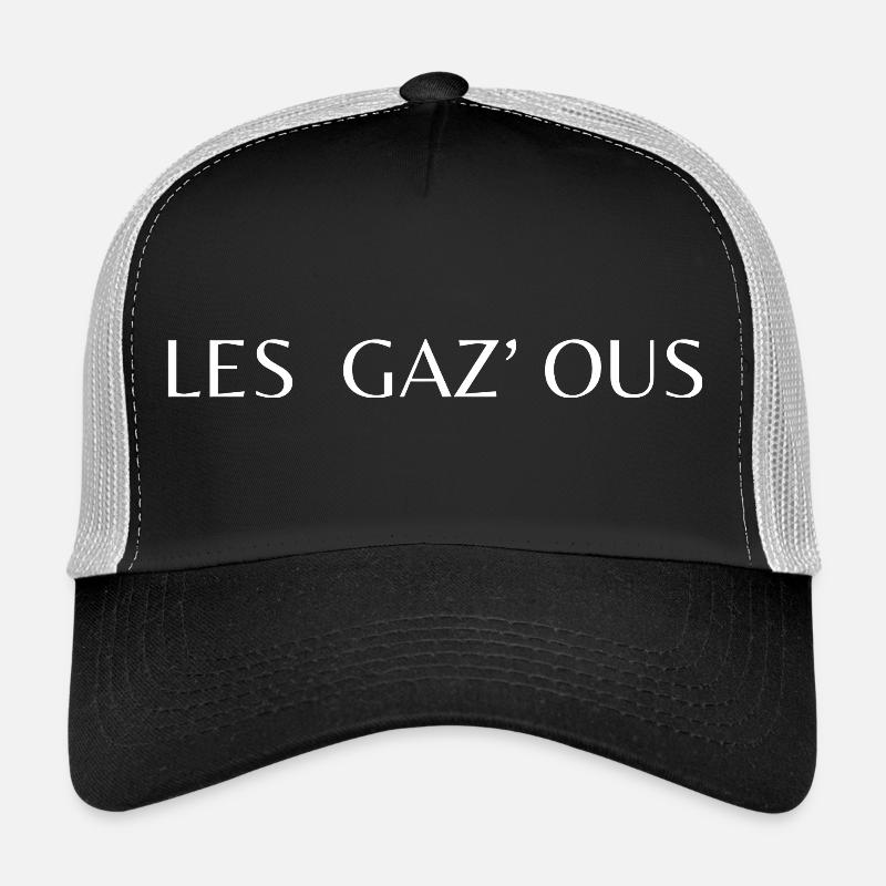 Die Gaz' ous - Trucker Cap - Schwarz/Steingrau