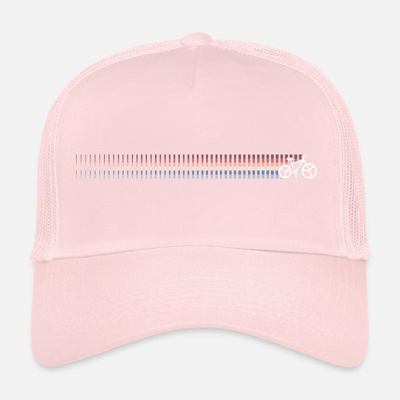 Dégradé code-barres Sunset Casquette trucker 