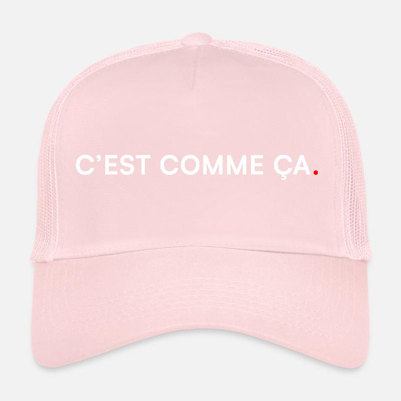 THAT'S HOW IT IS. Modern Minimal Humor Trucker Cap