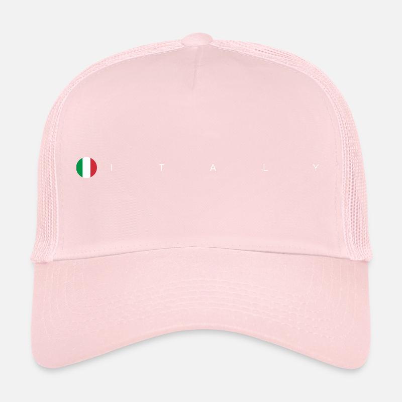 Drapeau de l’Italie Casquette trucker 