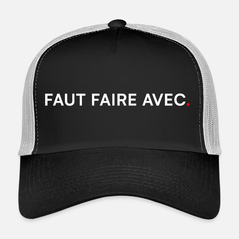 PAS MAINTENANT. Humour Moderne Minimal Casquette trucker 