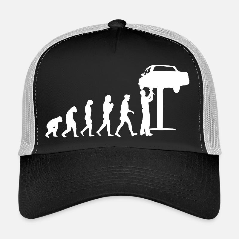 évolution mécanique Casquette trucker 