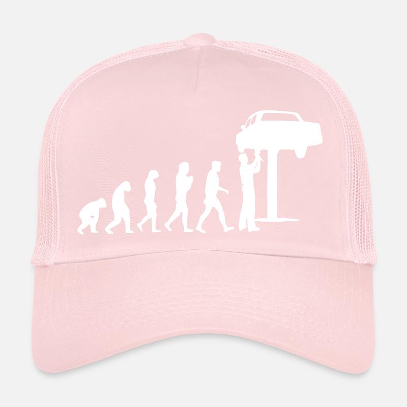 évolution mécanique Casquette trucker 