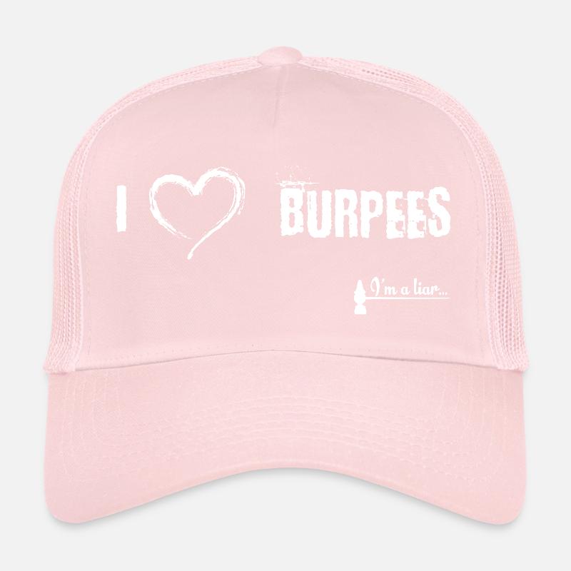 Ich liebe Burpees Trucker Cap