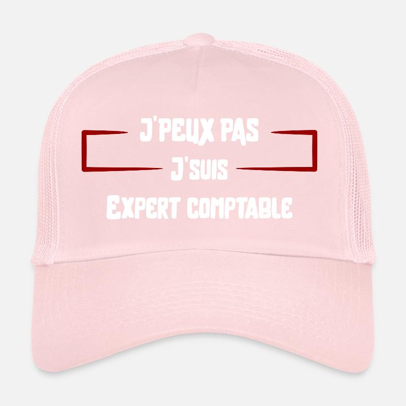 j'peux pas Expert comptable cadeau Casquette trucker 