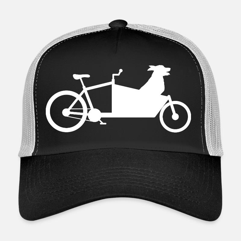 Chien de vélo de cargaison Casquette trucker 