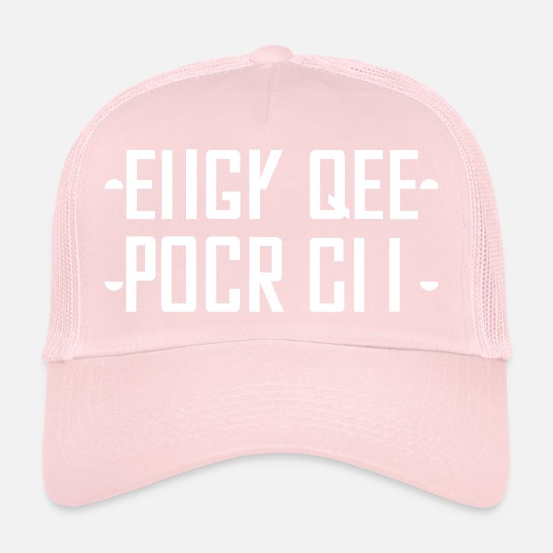 A secret message Trucker Cap