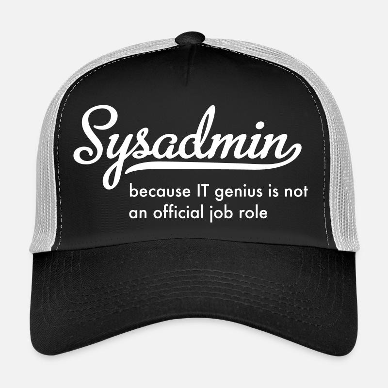 System administrator Trucker Cap