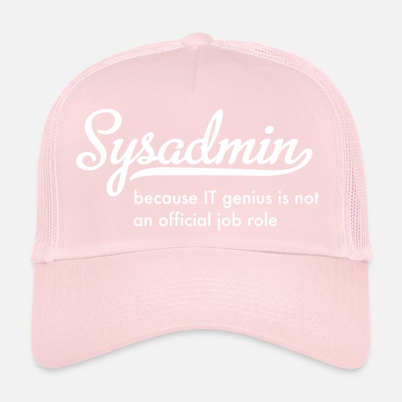 Administrateur système Casquette trucker 