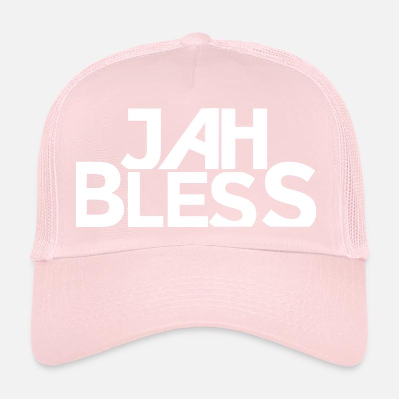 Conception de la police Jah Bless Block Casquette trucker 