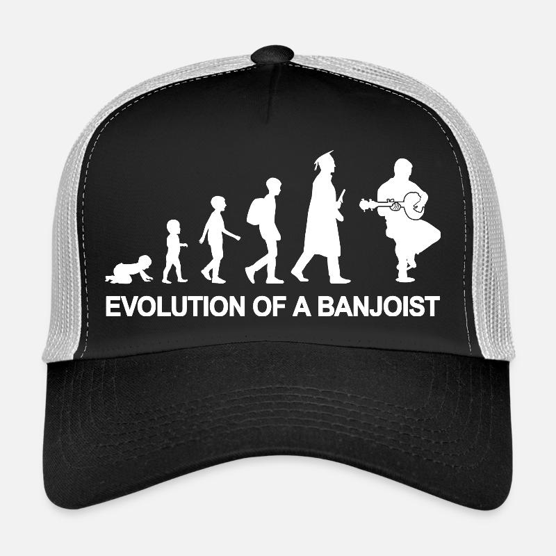 Development of a Banjo Player Trucker Cap