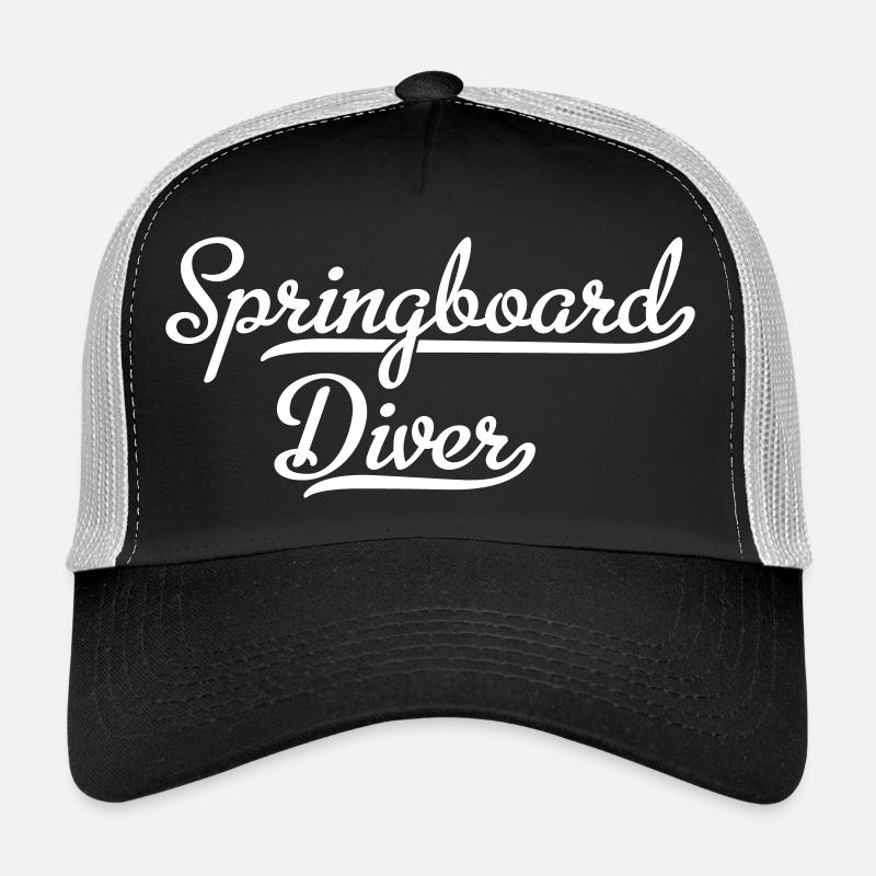 Tremplin Plongeur Wasserspringer Turmspringer Casquette trucker 