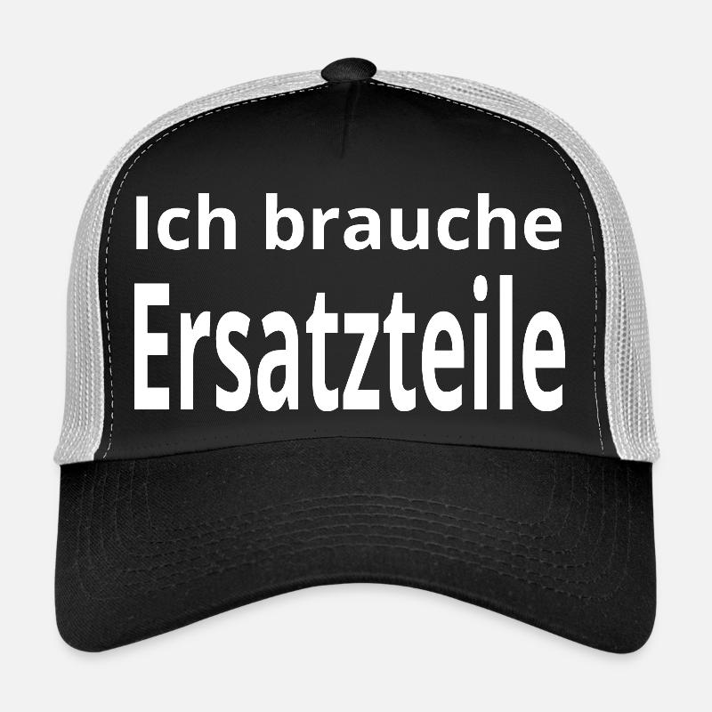 Auto - Trucker Cap - Schwarz/Steingrau