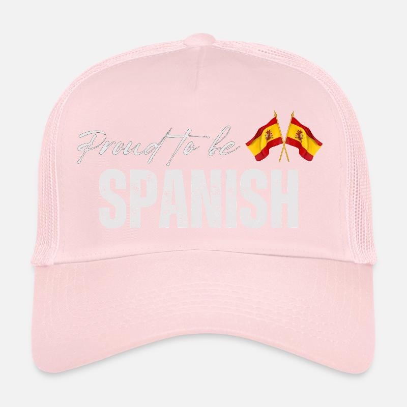 Fière Espagnole, j’adore l’Espagne Casquette trucker 
