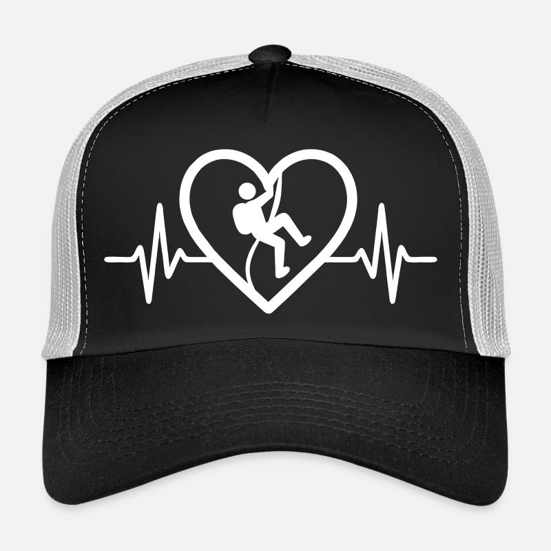 Escalade Cœur Casquette trucker 