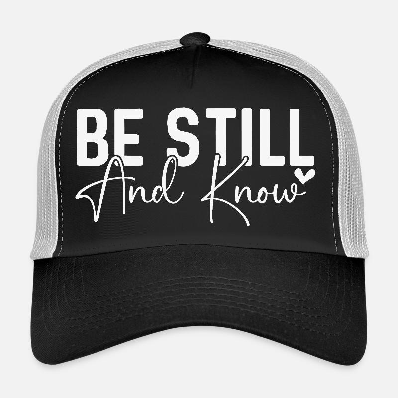 Restez tranquille et sachez Casquette trucker 