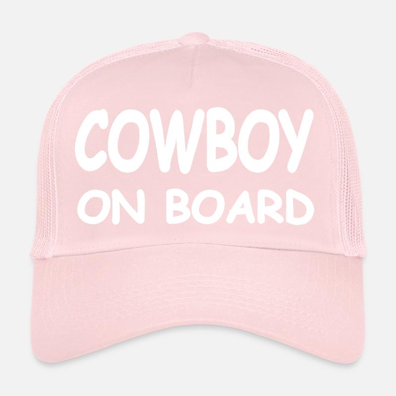 Cow-boy Casquette trucker 