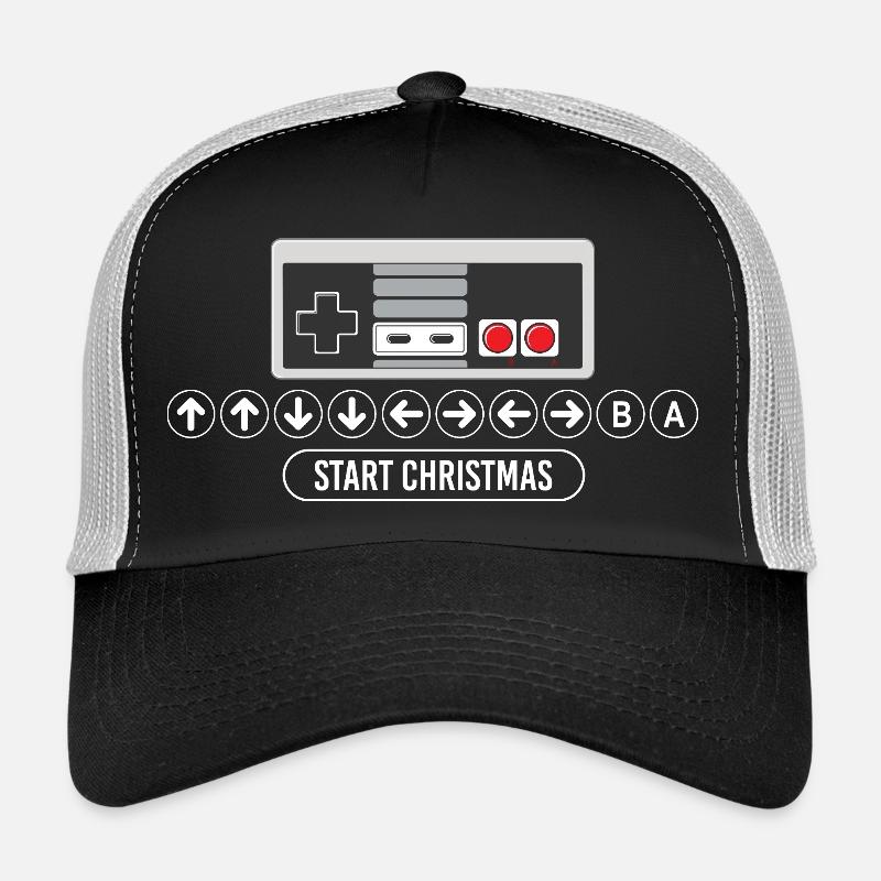 Cheat-Code Start Weihnachten Gaming Gamer Videospiel Trucker Cap