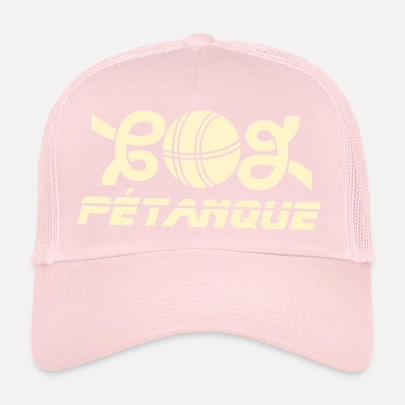 Emblème de la boule de petanque Go Casquette trucker 