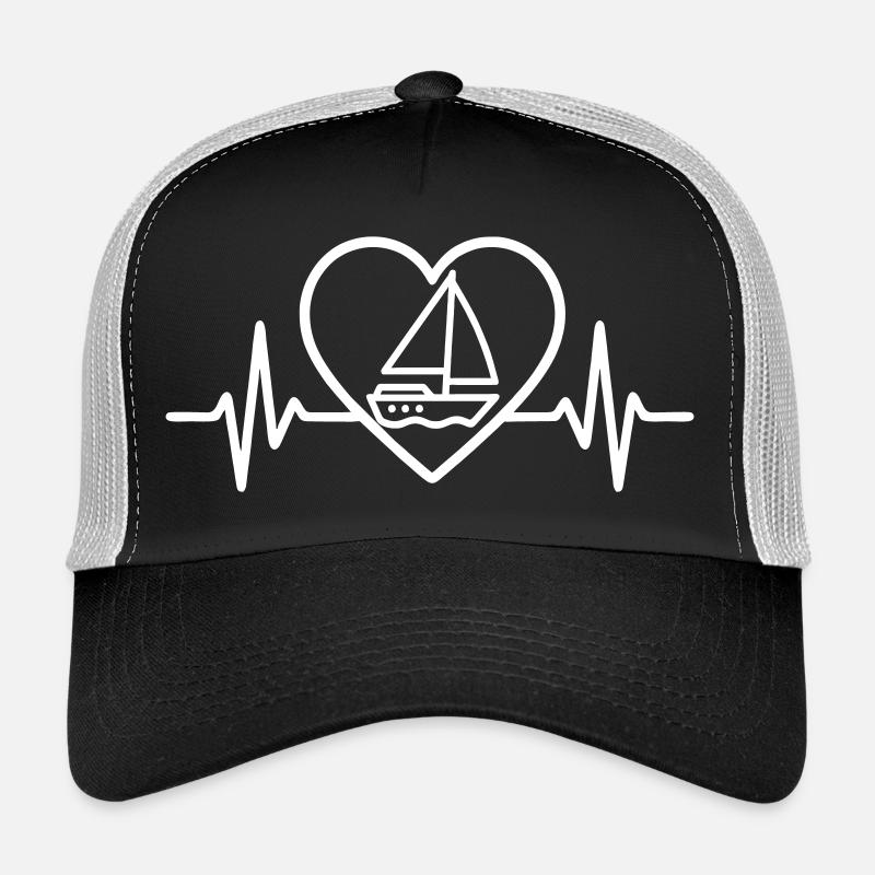 Cœur Voile – Passion Bateau Trucker Cap