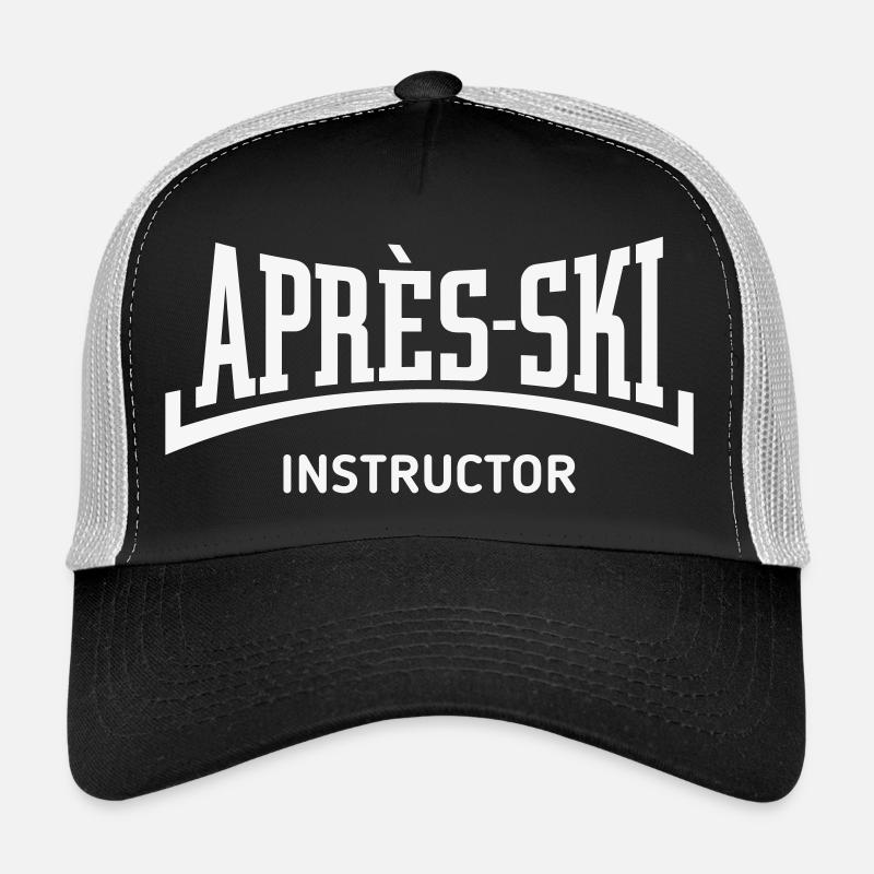 Après-Ski Instructor (Concave / Après Ski / B) - Trucker Cap - black/stone grey
