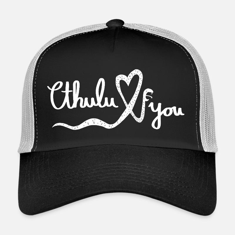 Cthulu t’aime Casquette trucker 