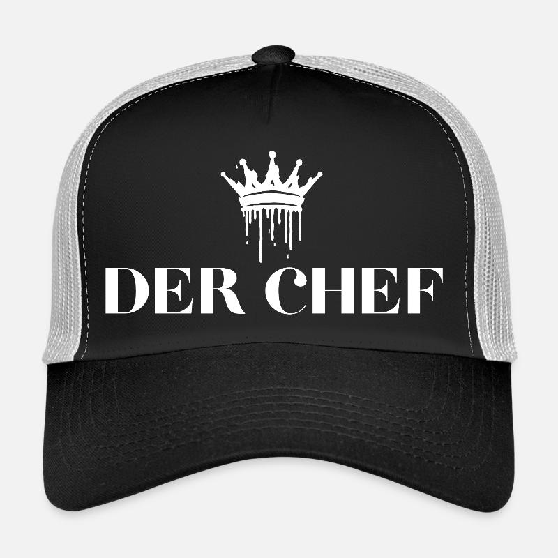 The Chef's Crown Chef Gifts Trucker Cap