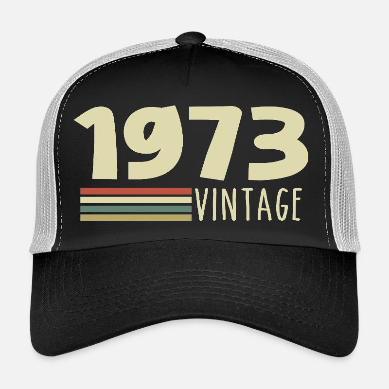 1973-Anniversaire-1973-retro-1973 Casquette trucker 