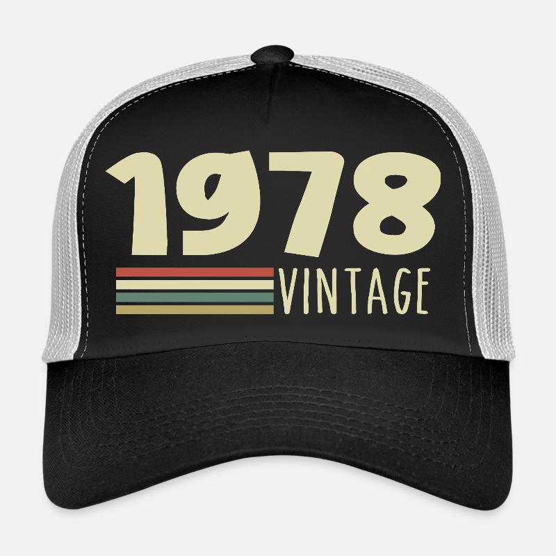 1978-Jubiläum-1978-retro-1978 Trucker Cap
